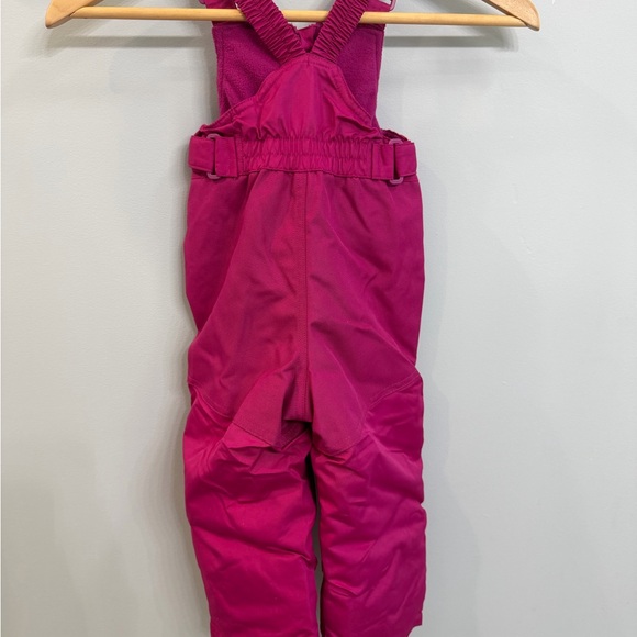 Cat & Jack Vibrant Pink Kids Overalls - Picture 4 of 4